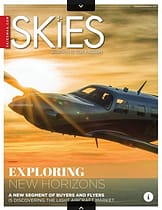Skies Magazine cover