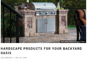 Hardscape Products for Your Backyard Oasis